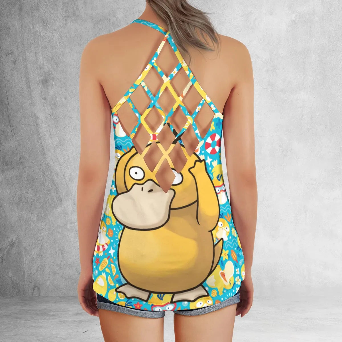 Criss Cross Tank Top - JK5H7MS3