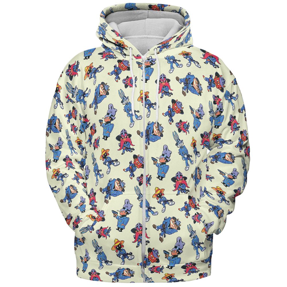All-over Print Hoodie - 86C6VCZF -  - 3