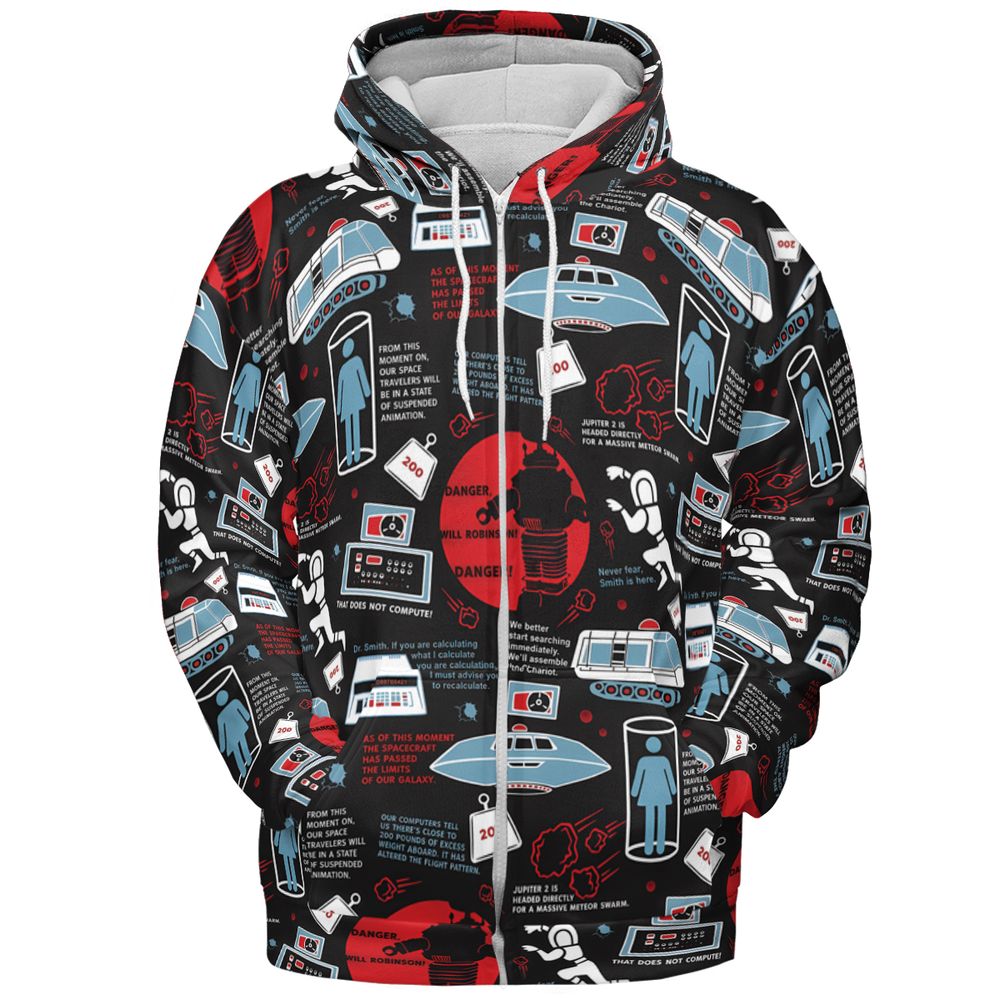 All-over Print Hoodie - FGTJFGXV -  - 3
