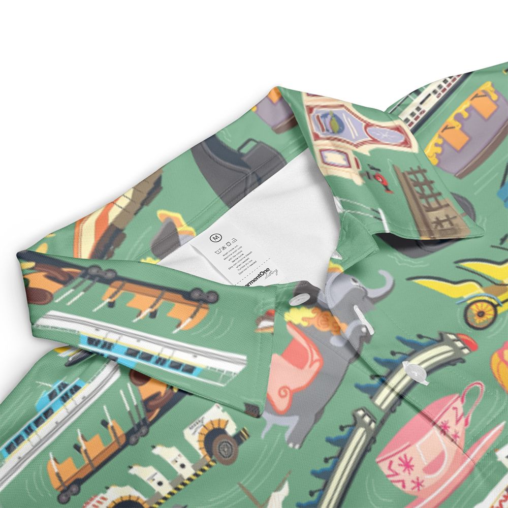 AOP Men/Women Polo Shirt - 9R8SMG98 -  - 3