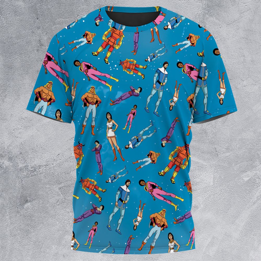 All-Over Print Unisex T-Shirt - H7Q47BQV -  - 3