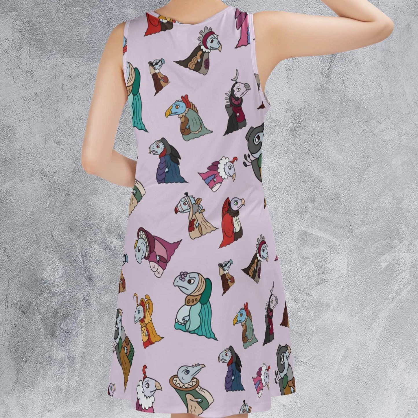 Sleeveless Dress - L9UKX1N4