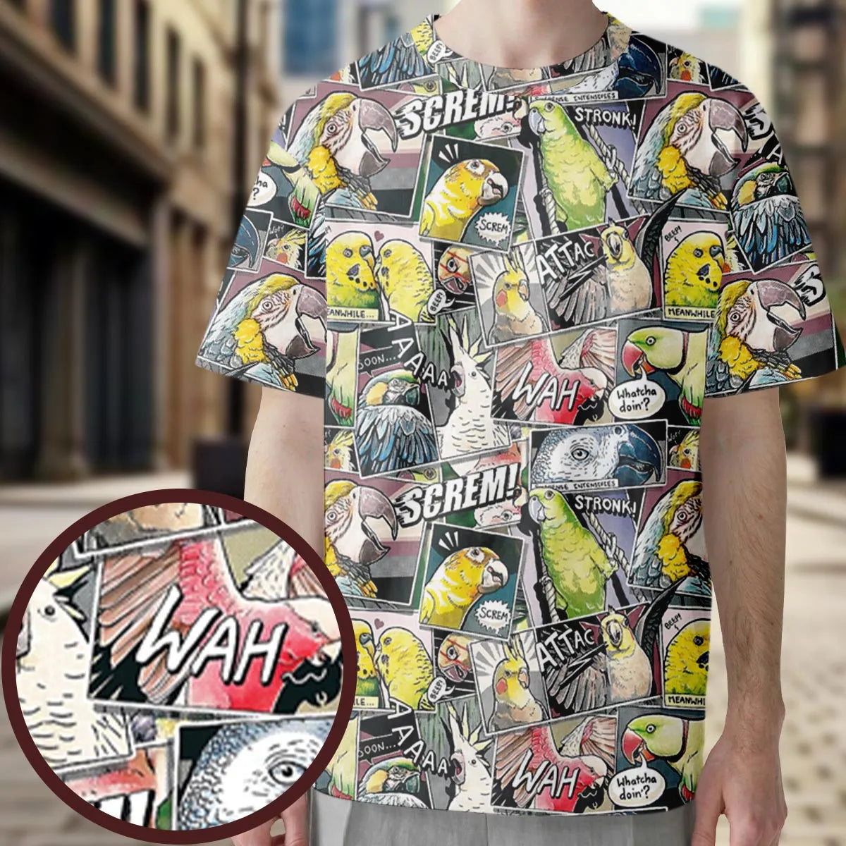 All-Over Print Unisex T-Shirt - W7HPZRTX