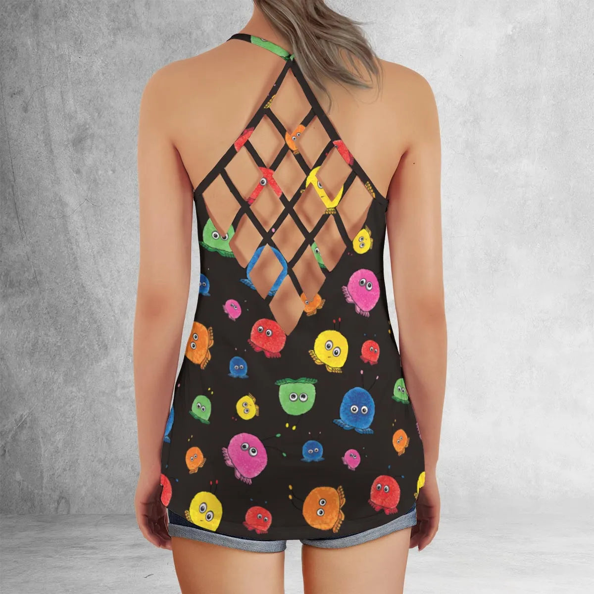 Criss Cross Tank Top - 6HBYX9V9