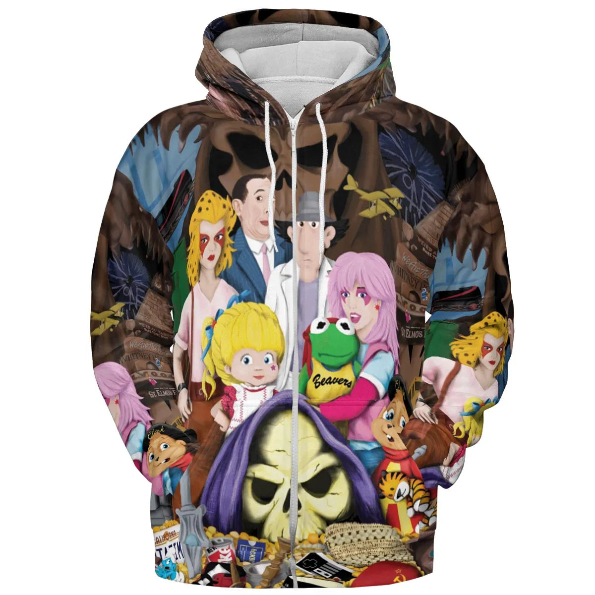 All-over Print Hoodie - TG1VXQFZ