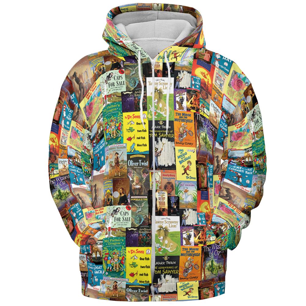 All-over Print Hoodie - 2SGTZHMH -  - 3