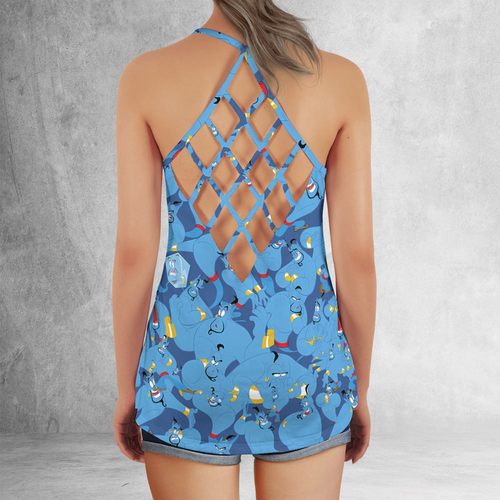 Criss Cross Tank Top - DCH2H1D6 -  - 3