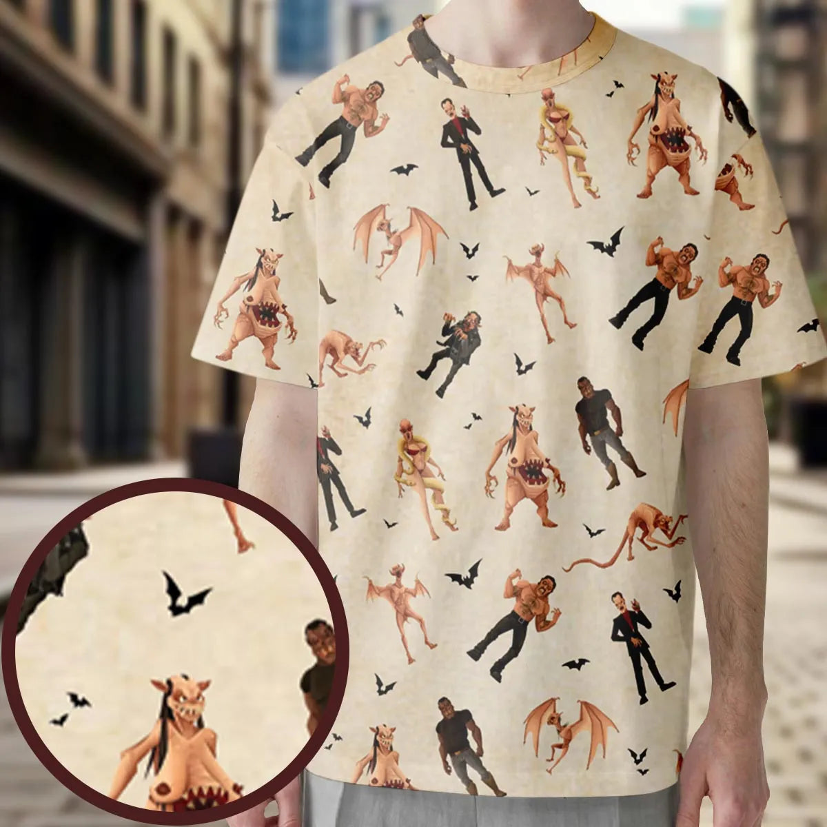 All-Over Print Unisex T-Shirt - EFUZ5G6E