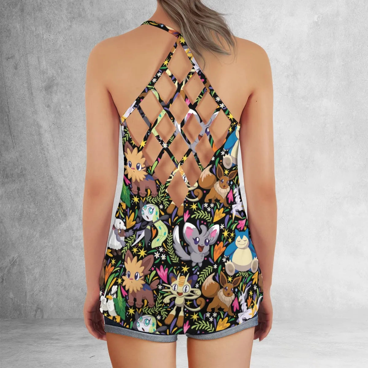 Criss Cross Tank Top - PPWSMSJF