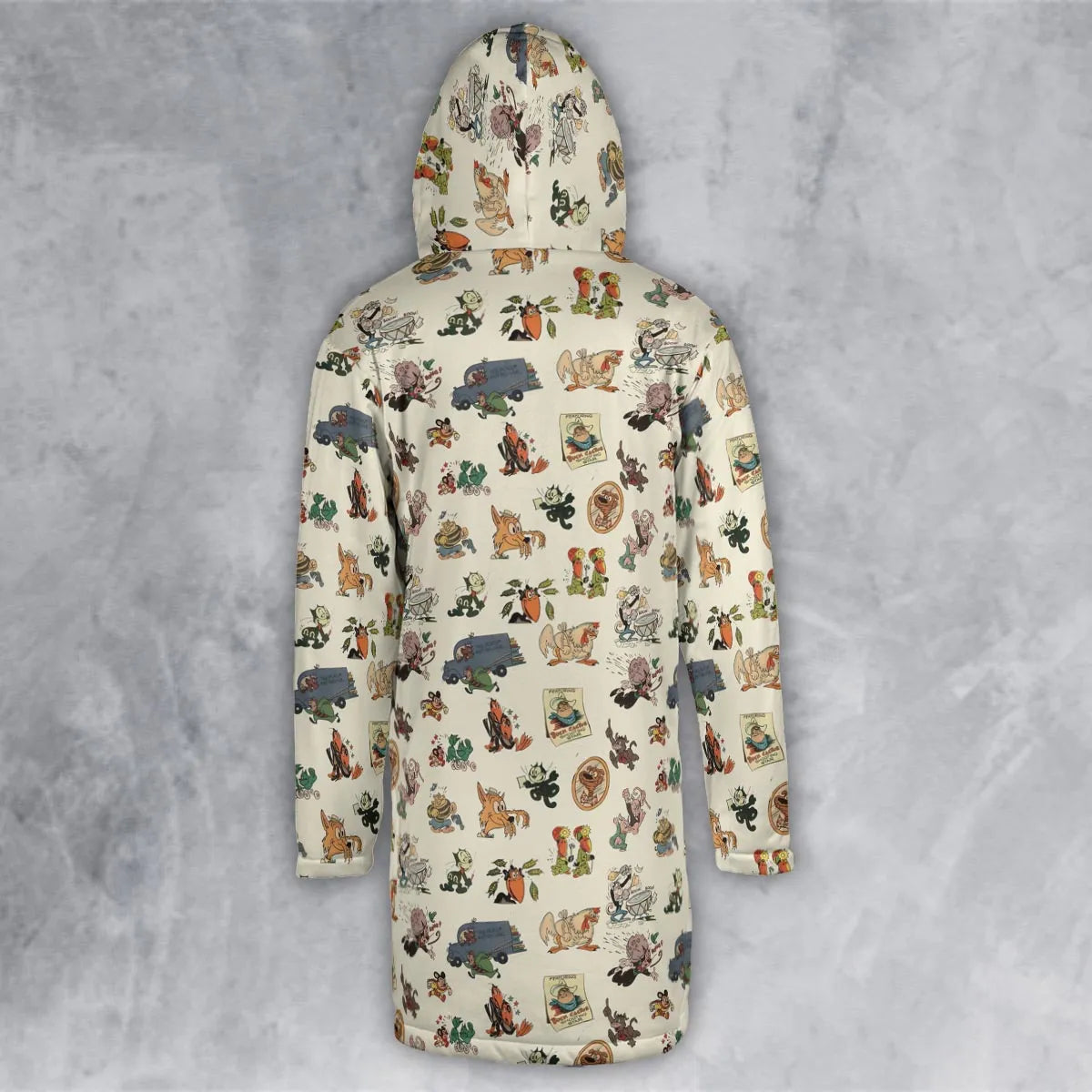 Hooded Cloak Coat - 24DRWN2A