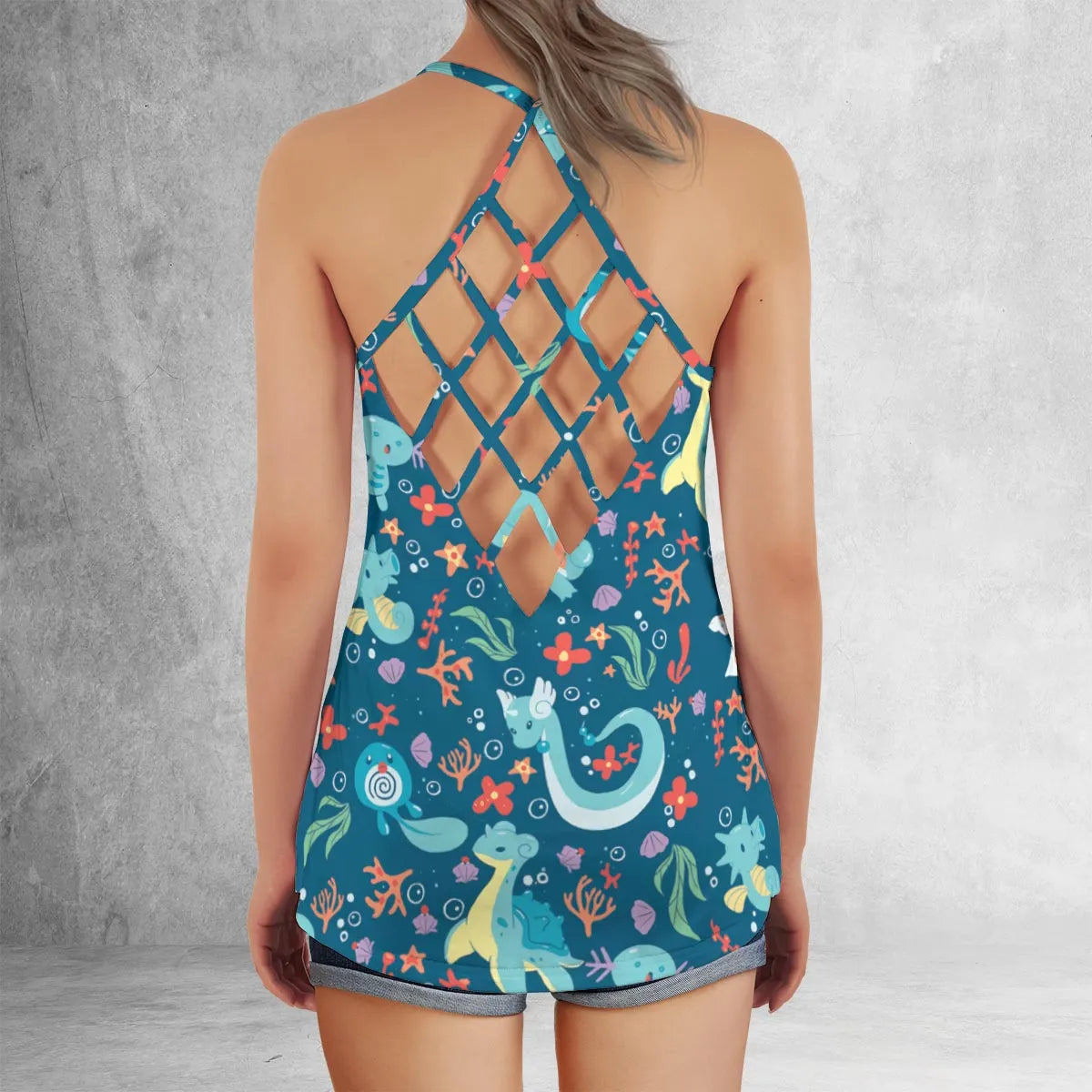 Criss Cross Tank Top - D94YGB8N