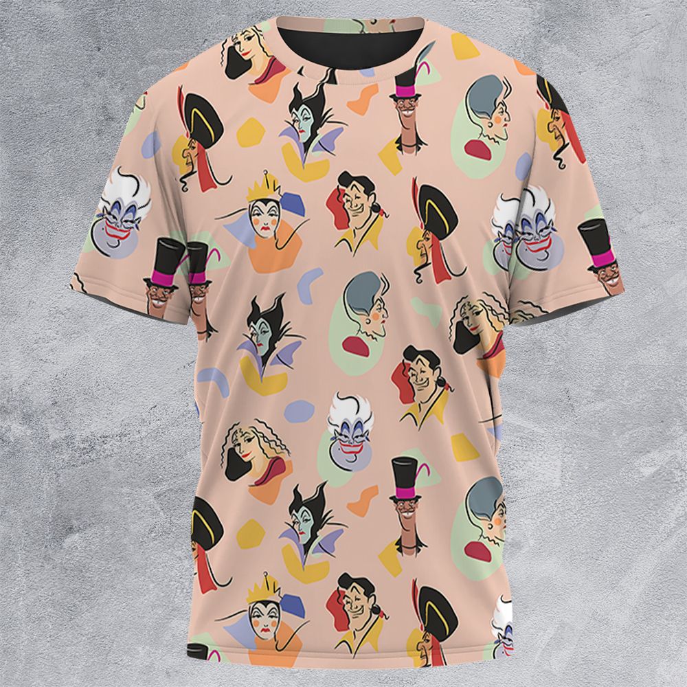 All-Over Print Unisex T-Shirt - 1M5FF41M -  - 3