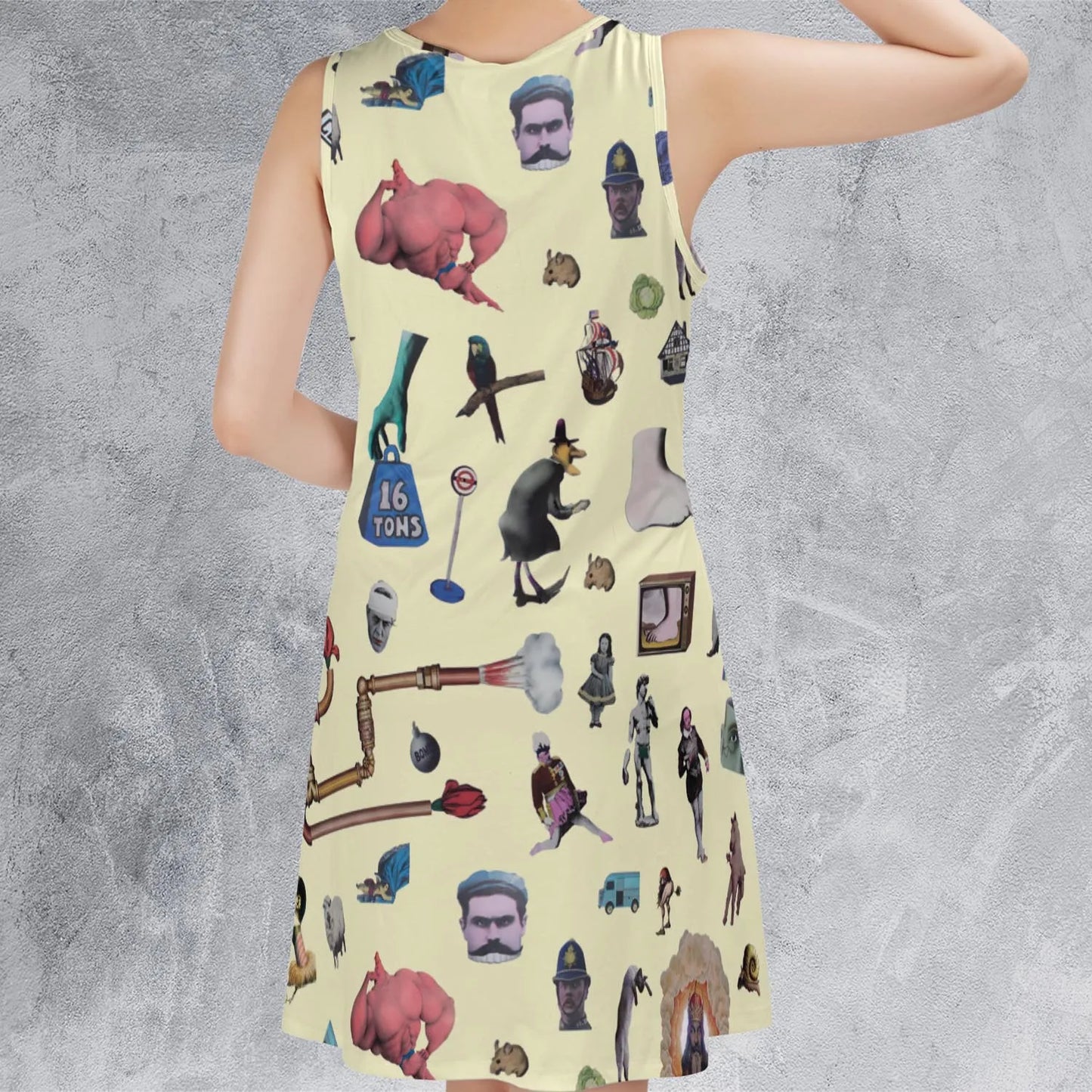 Sleeveless Dress - V11APVFS