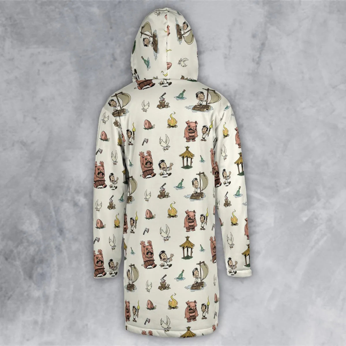 Hooded Cloak Coat - 7JKF3BAQ