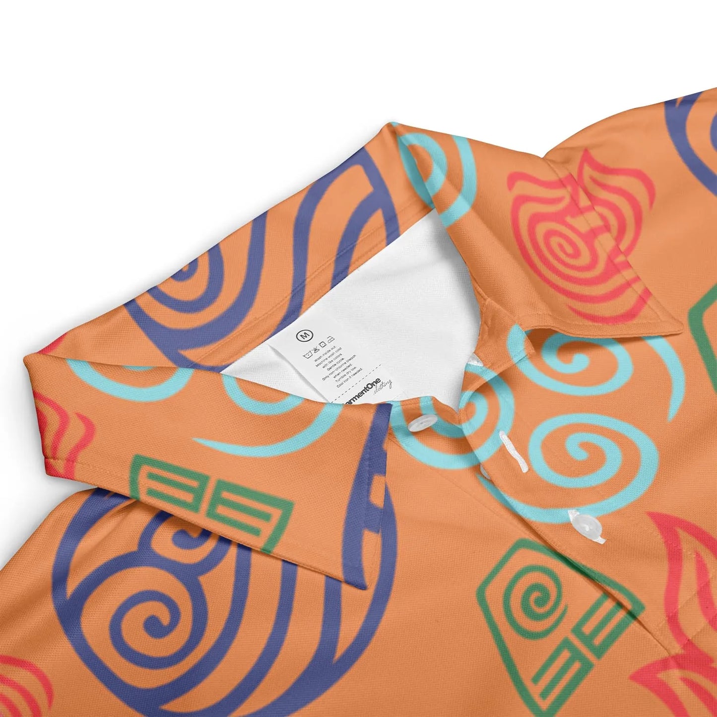 AOP Men/Women Polo Shirt - PKUEKTYG