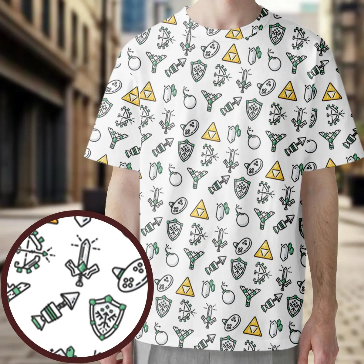 All-Over Print Unisex T-Shirt - KPJPQSZW