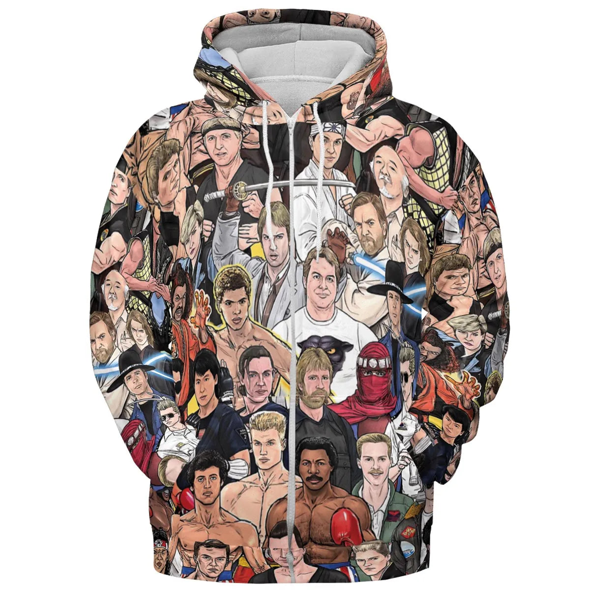 All-over Print Hoodie - FLWQ482R