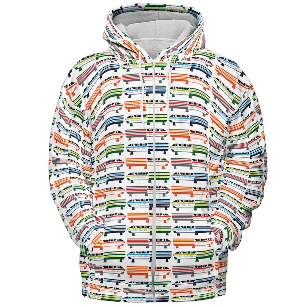 All-over Print Hoodie - V82E9EJJ -  - 3