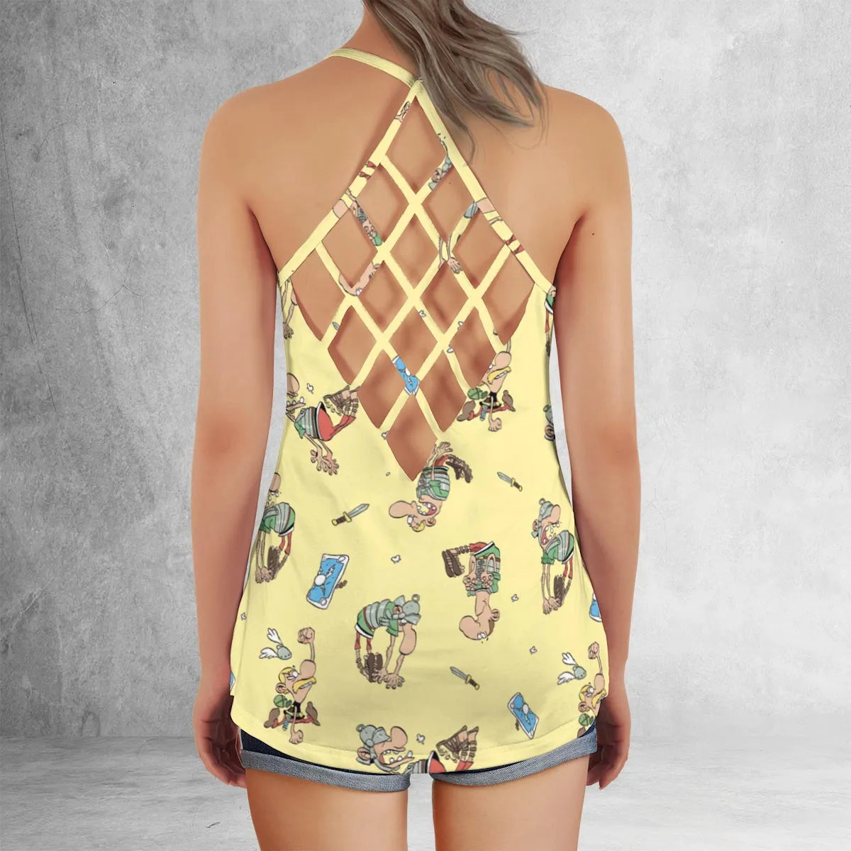 Criss Cross Tank Top - VAP12255