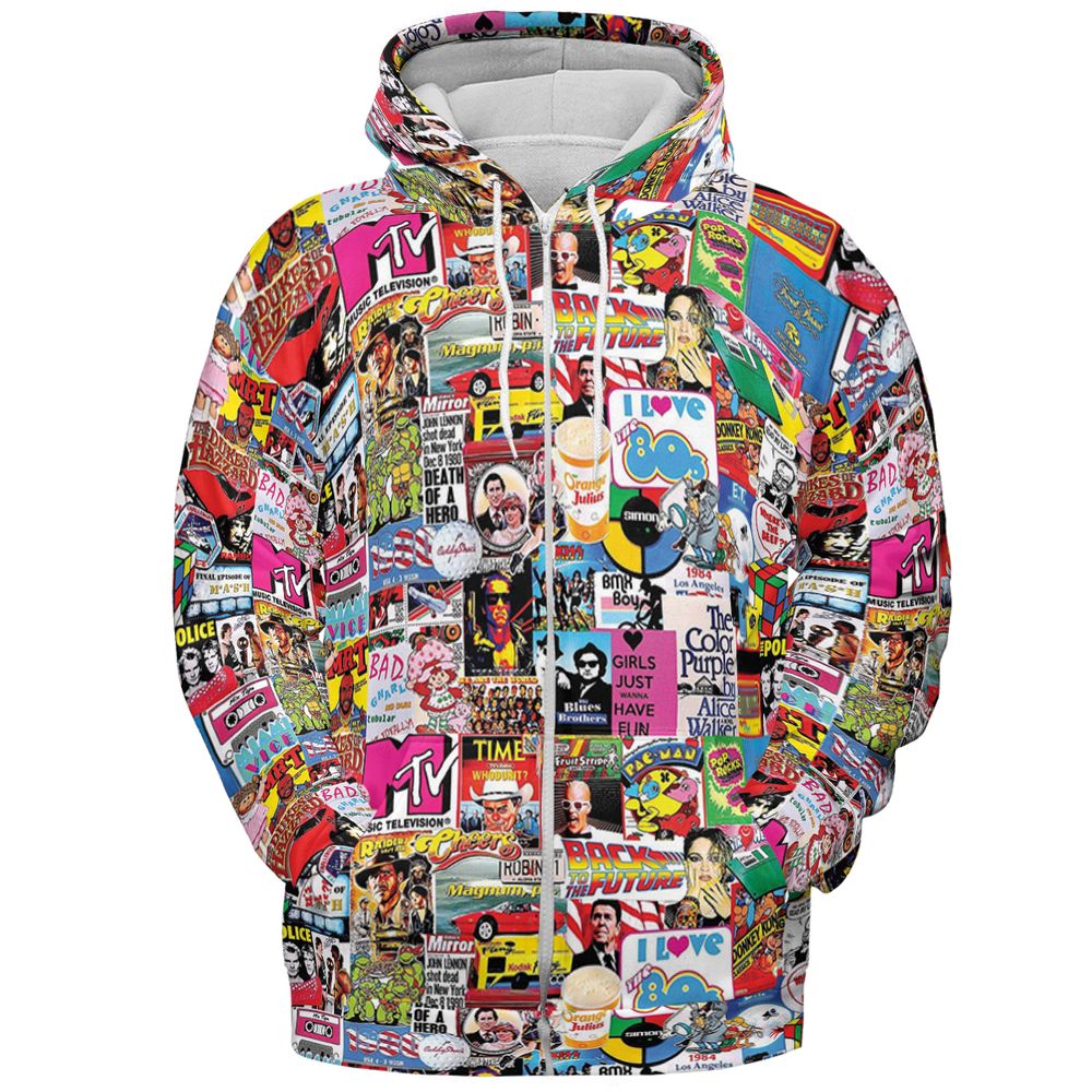 All-over Print Hoodie - BG4LSLQU -  - 3