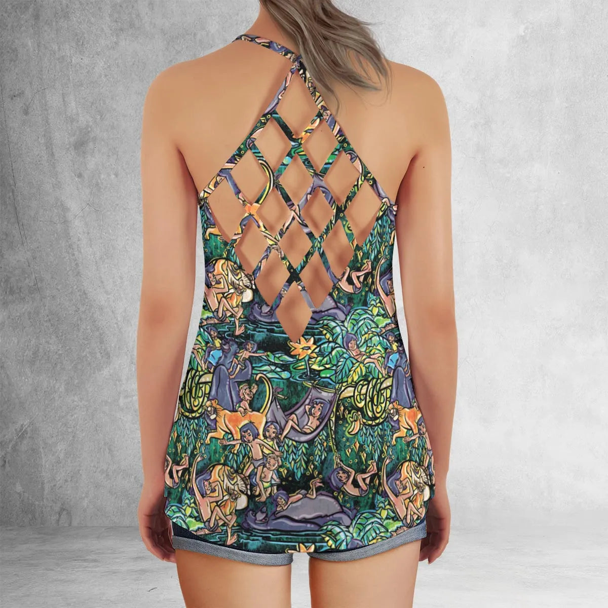 Criss Cross Tank Top - X7661YE4