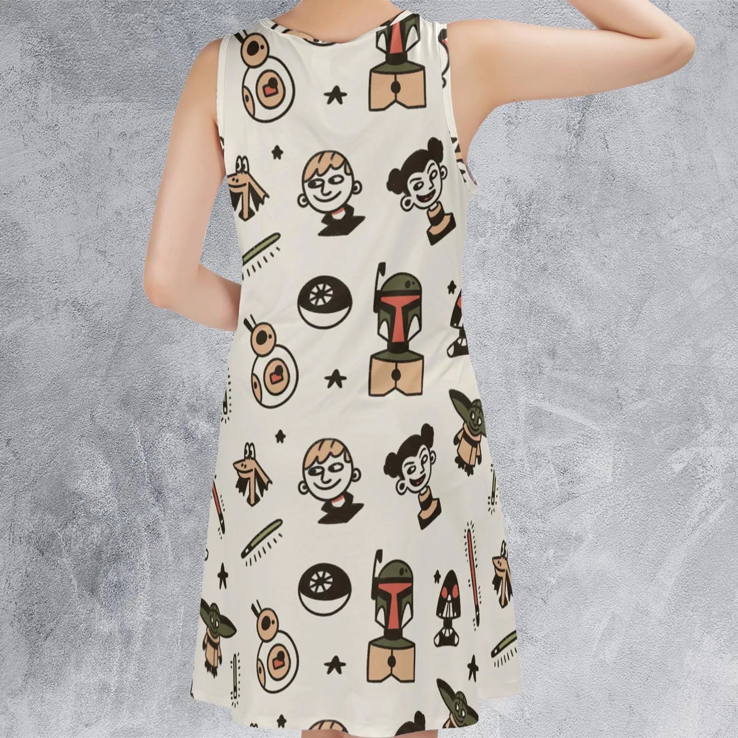 Sleeveless Dress - NVE9BJGE