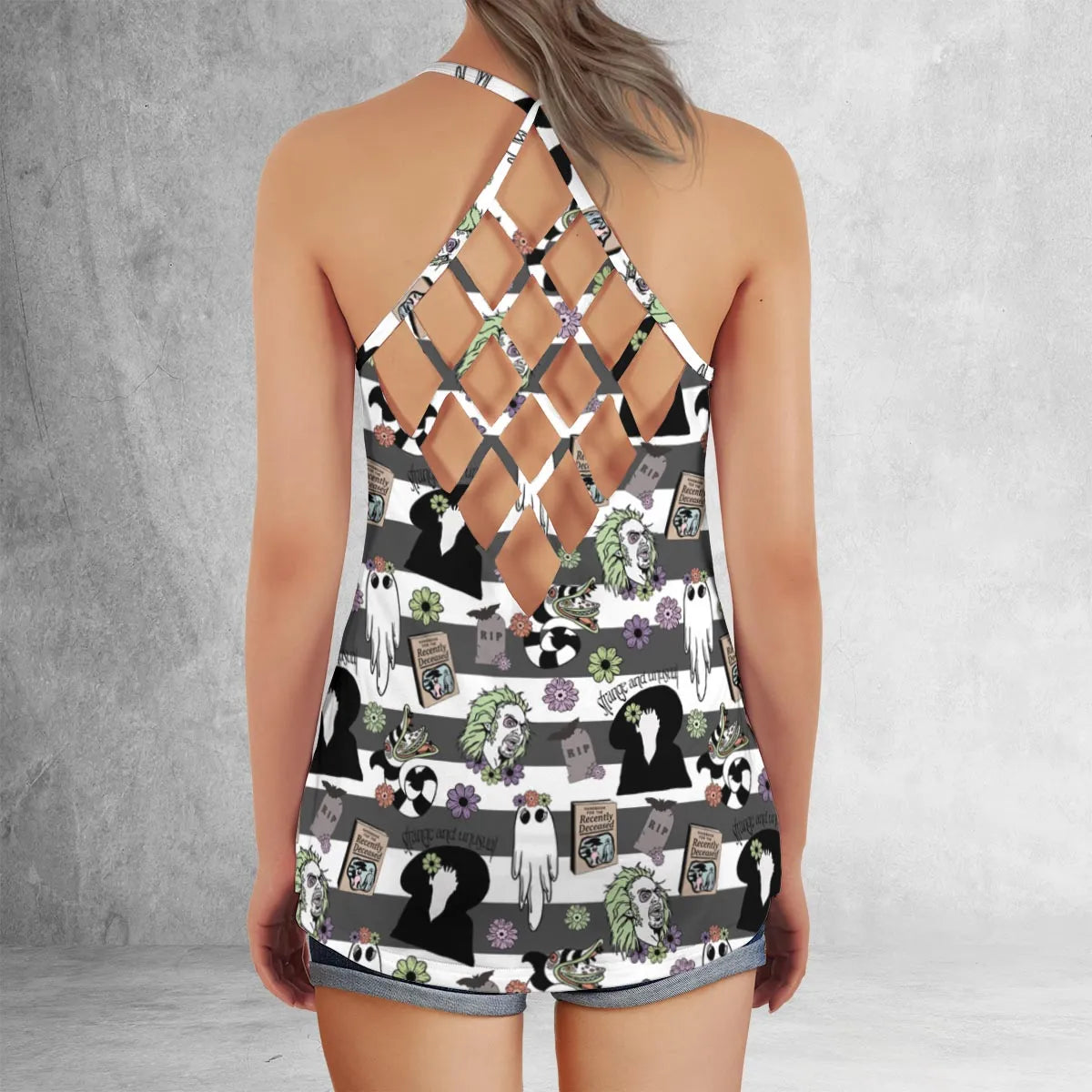 Criss Cross Tank Top - G4J32GYL
