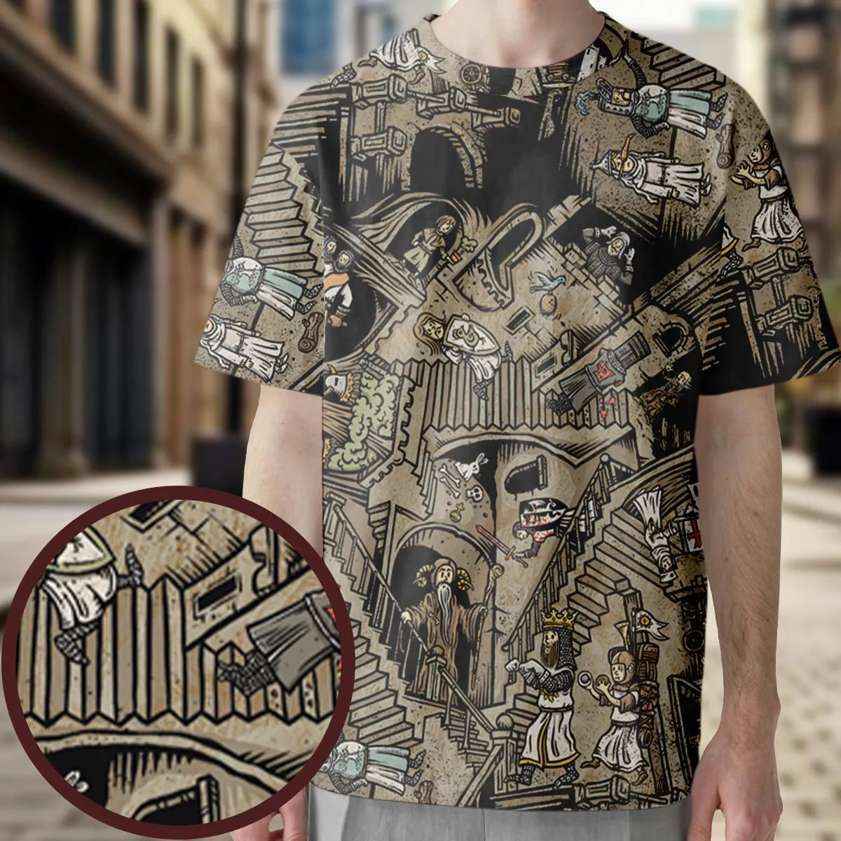 All-Over Print Unisex T-Shirt - 4A4CRJP5