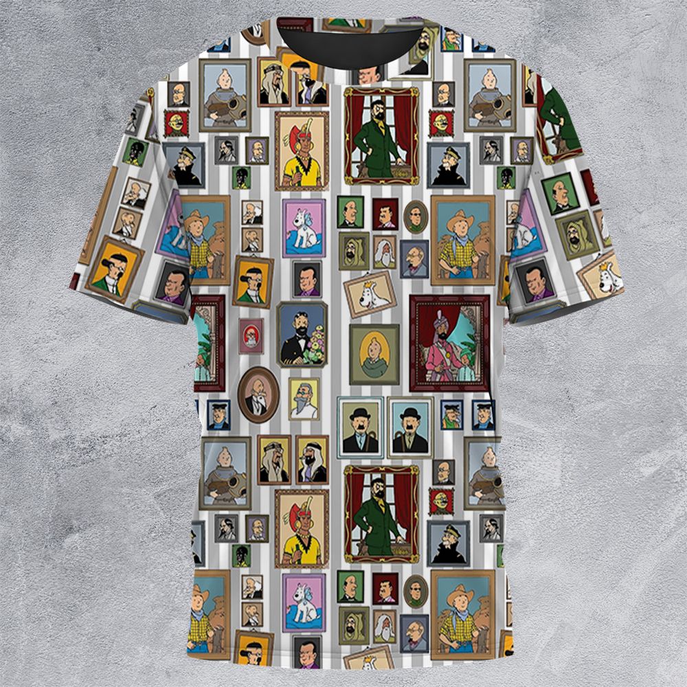 All-Over Print Unisex T-Shirt - 81UVQYAS -  - 3