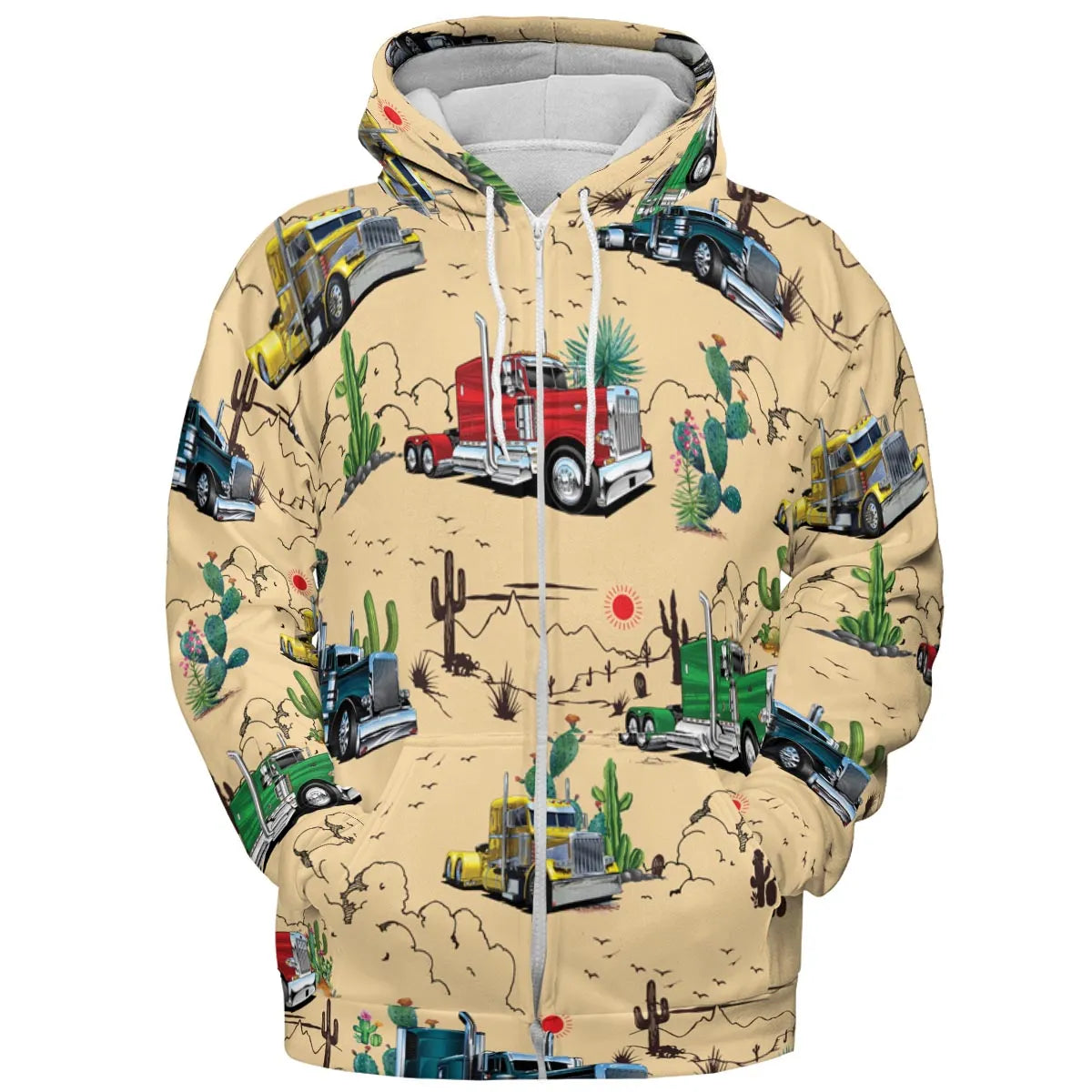 All-over Print Hoodie - 85JJ8WEF