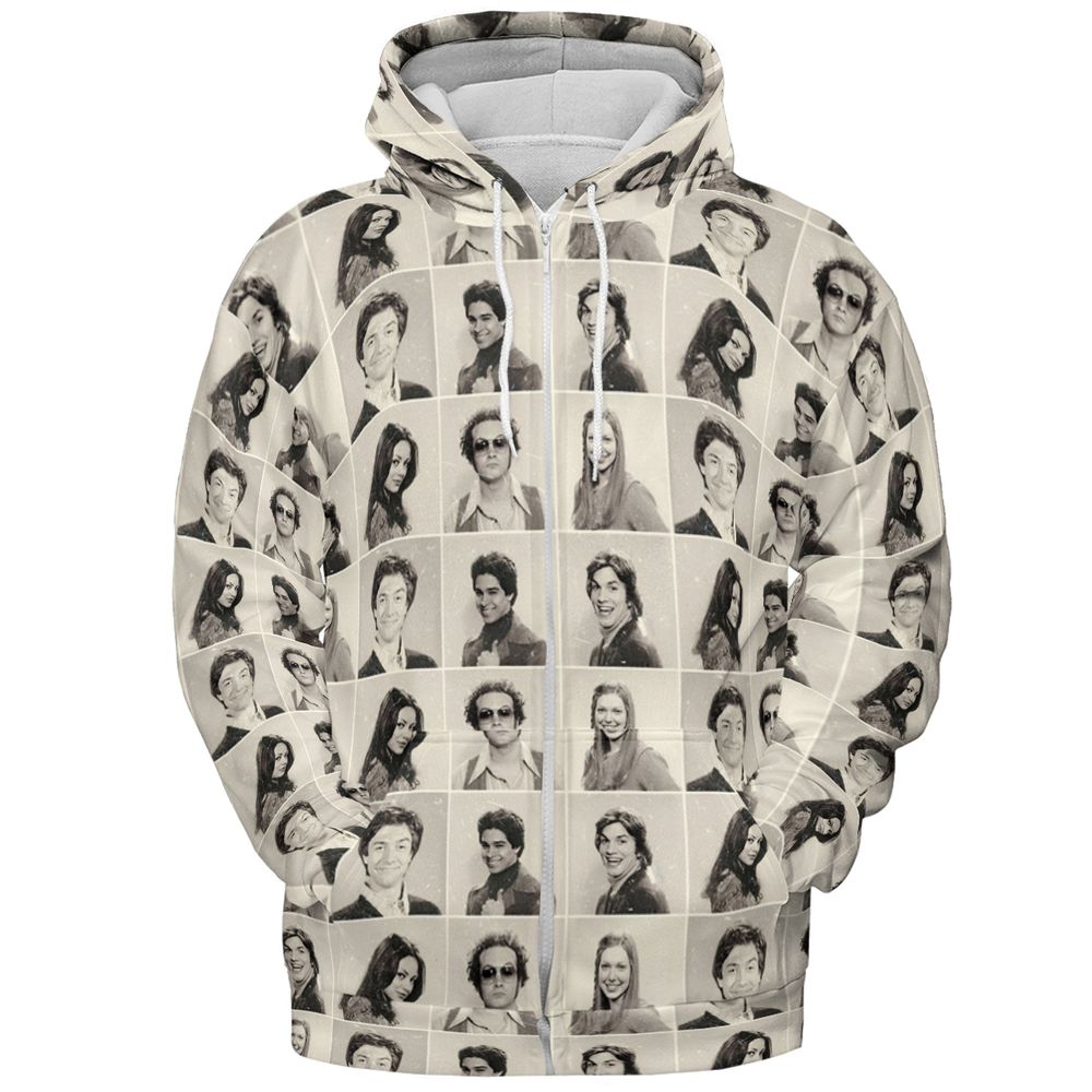 All-over Print Hoodie - 6TP7J8H7 -  - 3