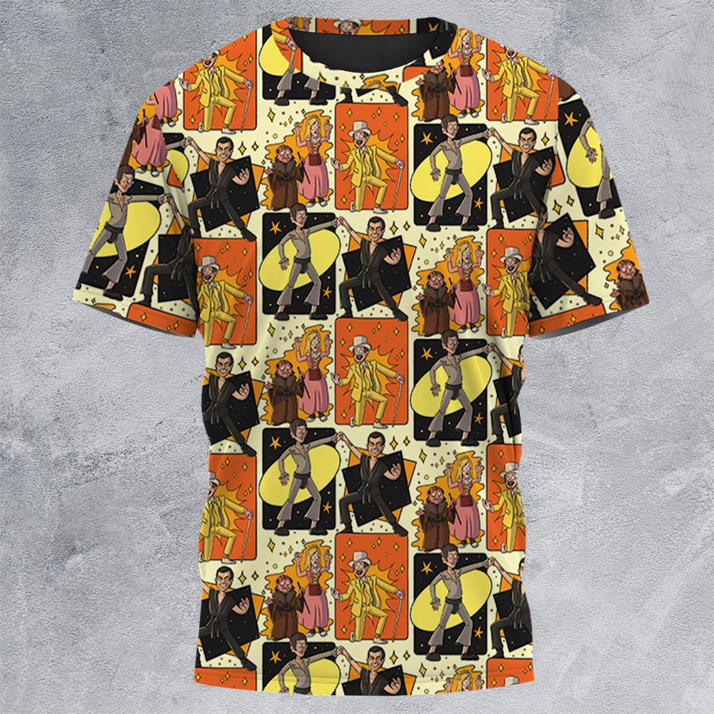All-Over Print Unisex T-Shirt - VMQ89ZBU -  - 3