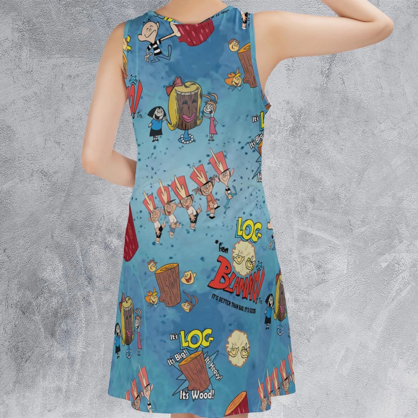 Sleeveless Dress - WWAFYB3J
