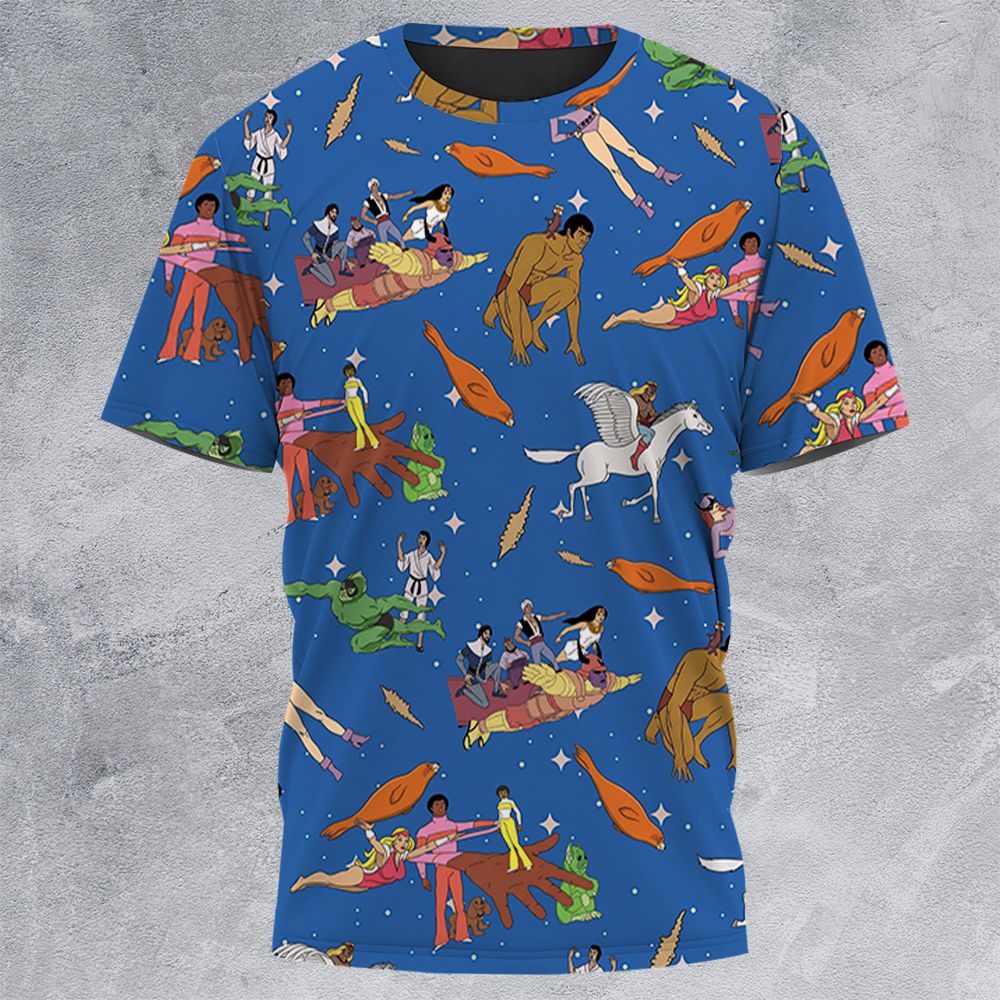 All-Over Print Unisex T-Shirt - 2QPJFEZK -  - 3