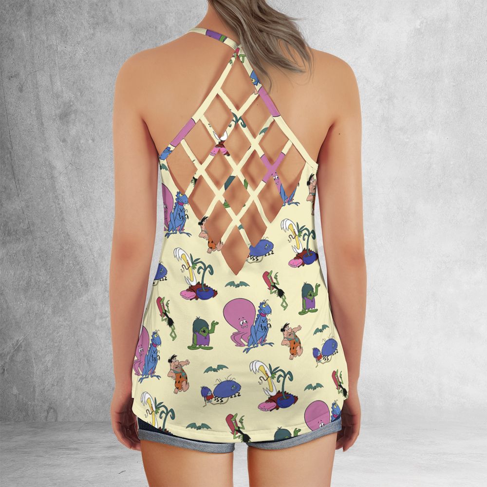 Criss Cross Tank Top - 6925UV6F -  - 3