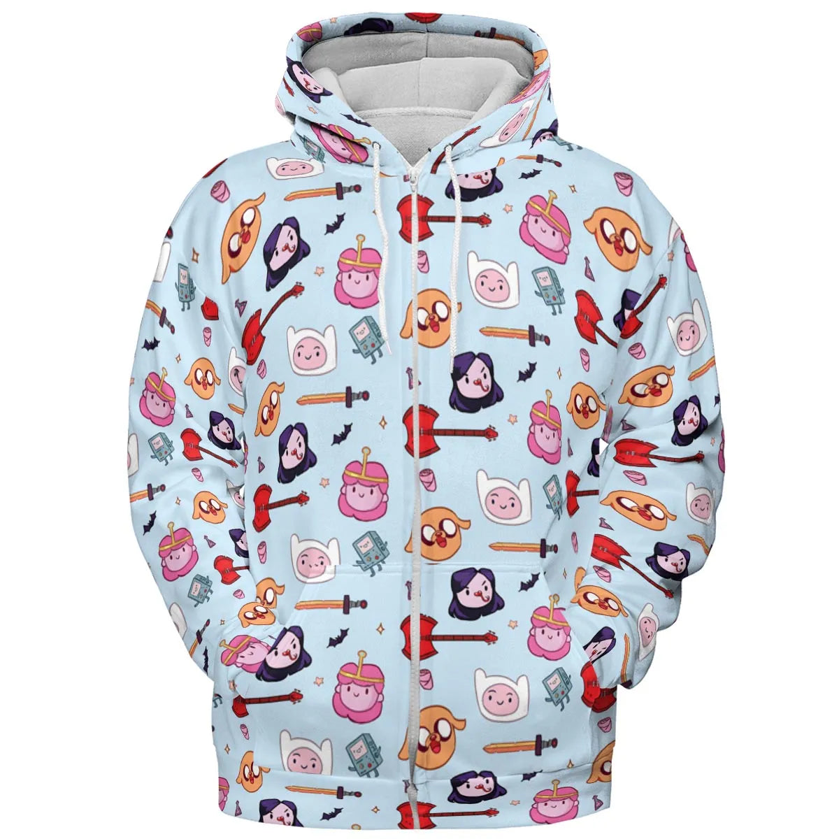 All-over Print Hoodie - 5HAKPNAF