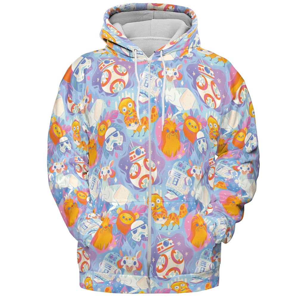 All-over Print Hoodie - AEV4SKC3 -  - 3