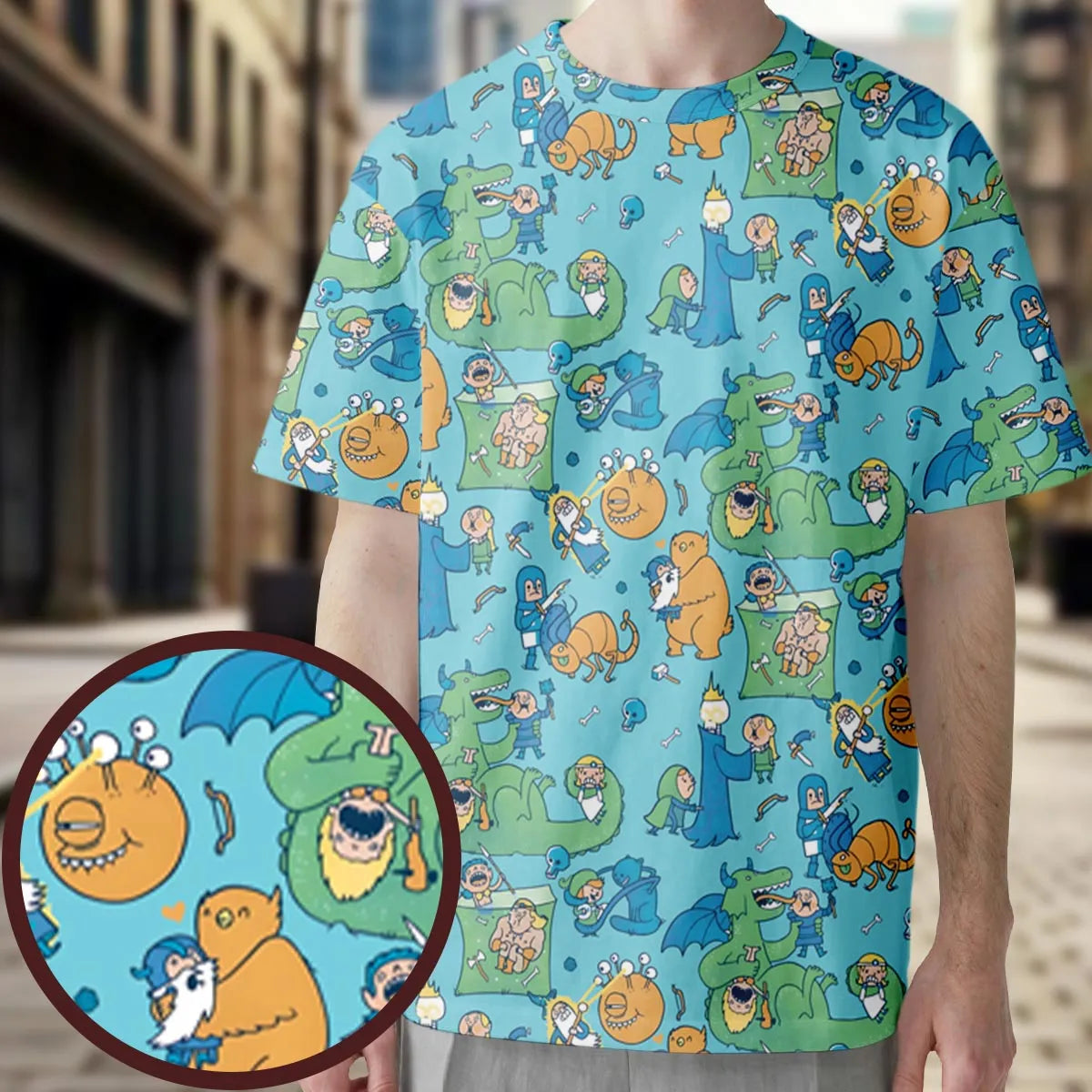 All-Over Print Unisex T-Shirt - VB8H425Y