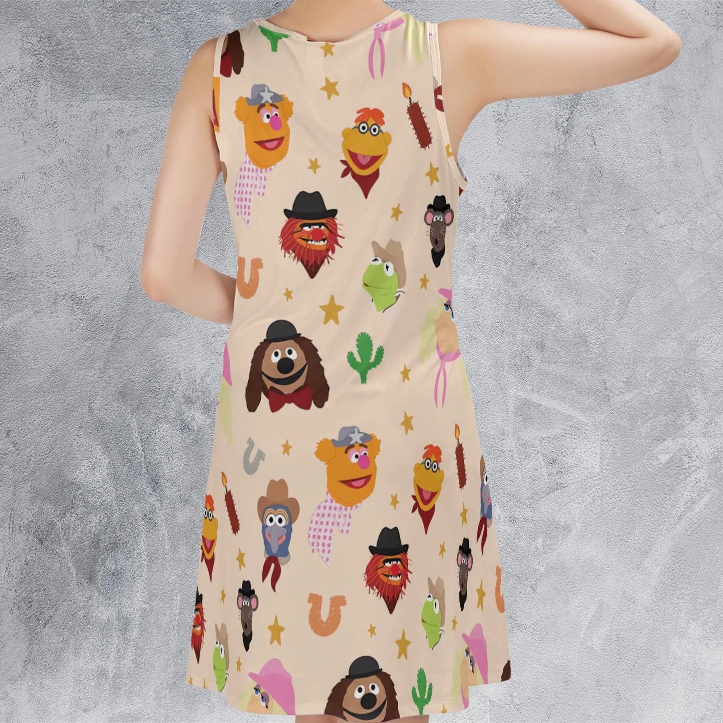 Sleeveless Dress - LVDAKN25