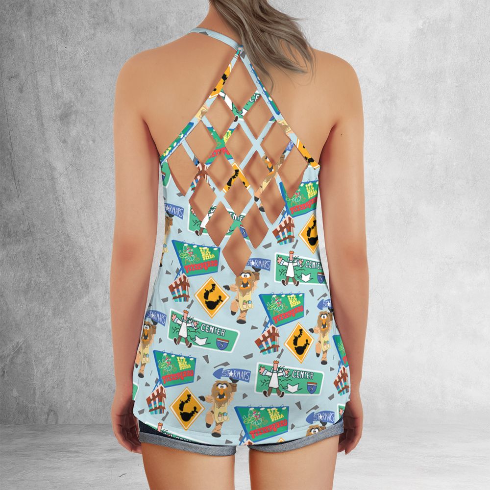 Criss Cross Tank Top - RCUB2SN5 -  - 3