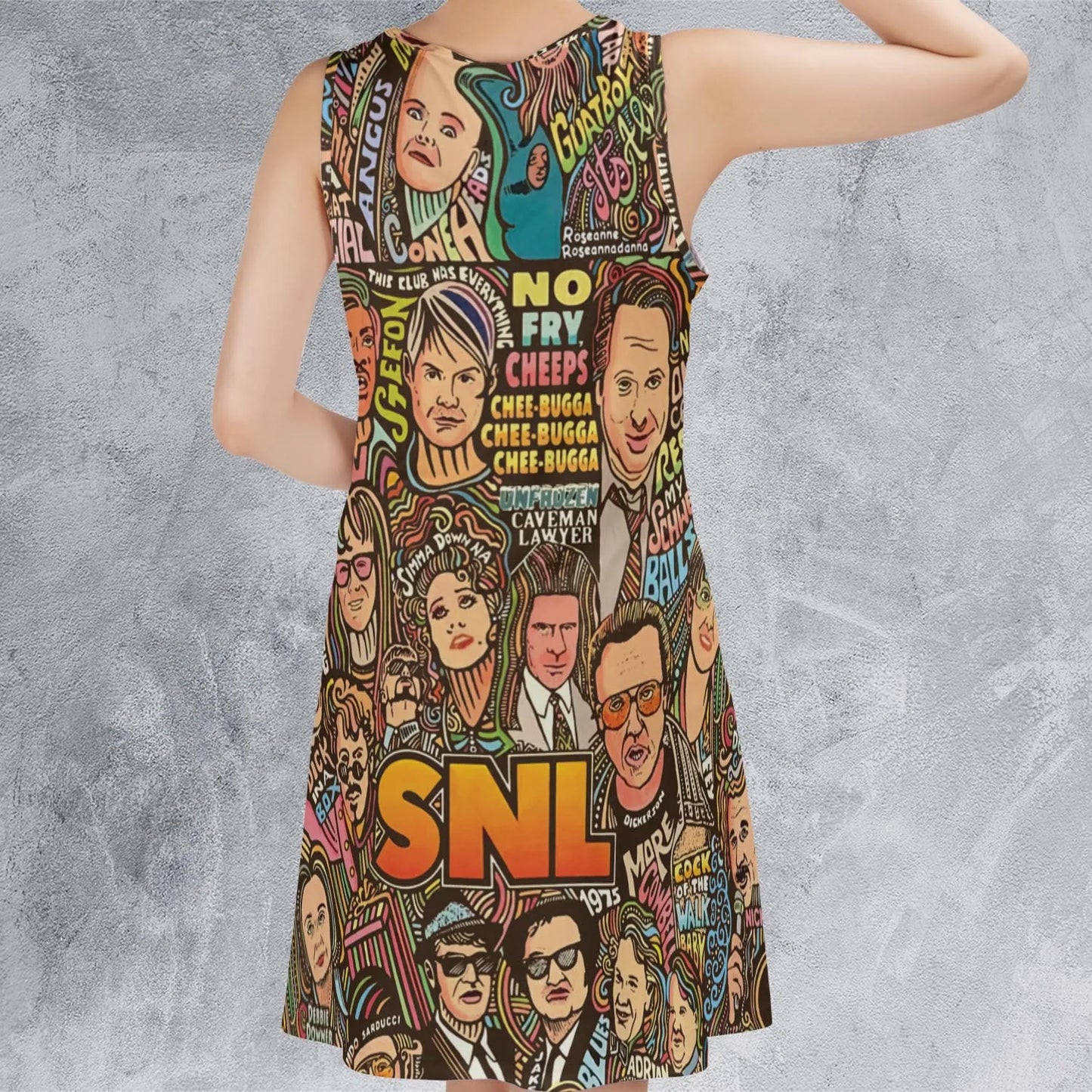 Sleeveless Dress - S5LNMSCE