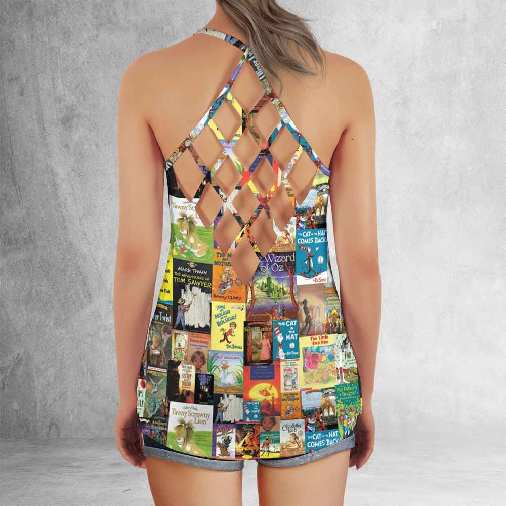 Criss Cross Tank Top - FTDPR4EG -  - 3
