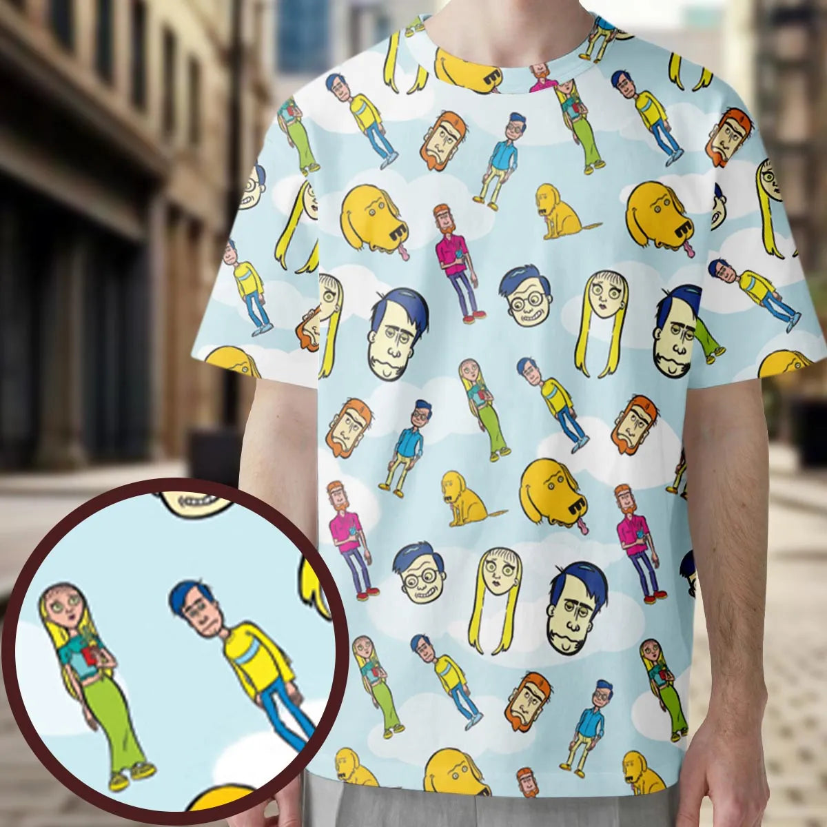 All-Over Print Unisex T-Shirt - KEWL1WVC