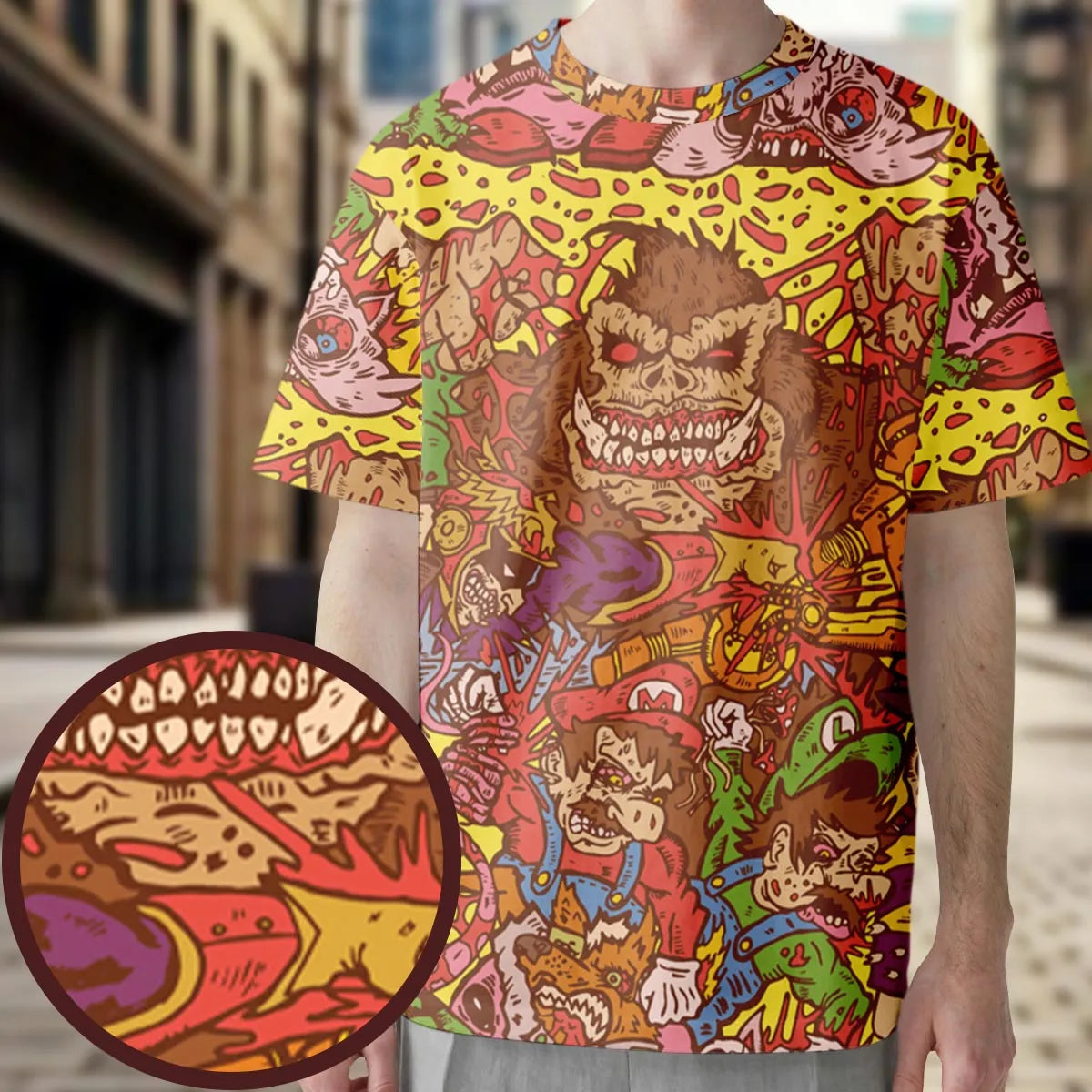 All-Over Print Unisex T-Shirt - B5Q523WL