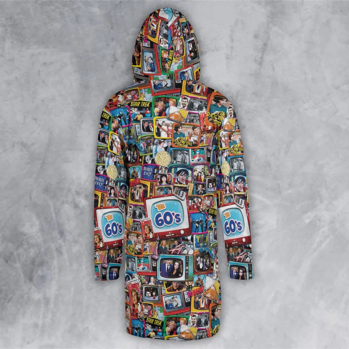 Hooded Cloak Coat - 52BJ864S