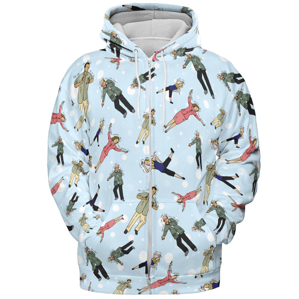 All-over Print Hoodie - YHQH164V -  - 3