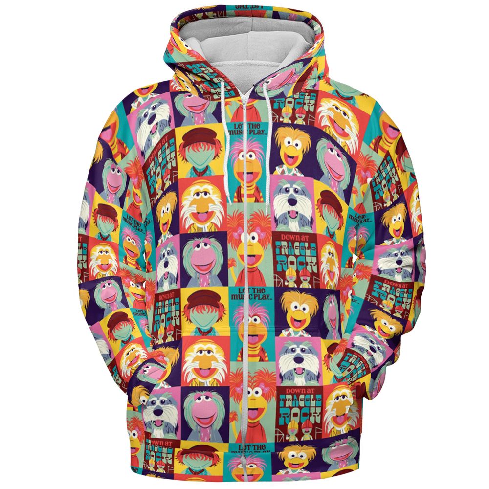 All-over Print Hoodie - 9U3GWUBX -  - 3