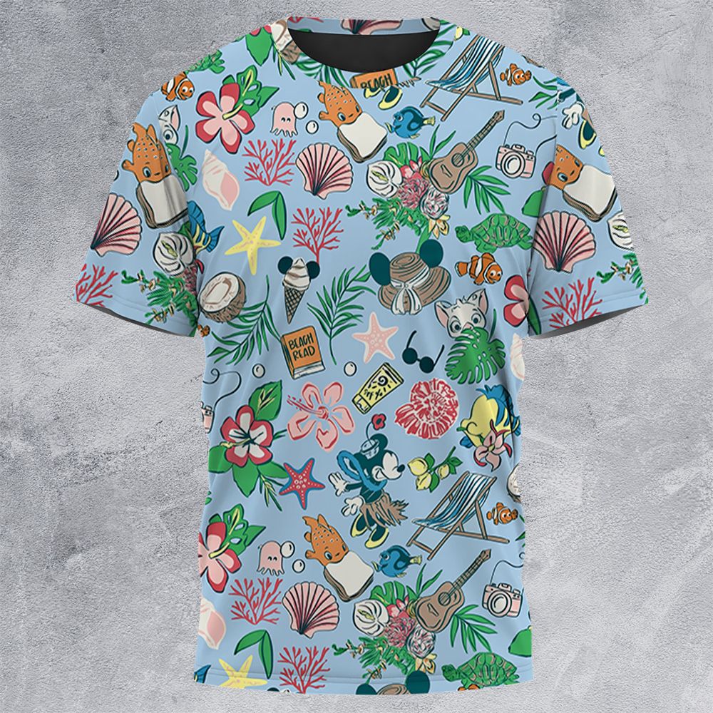 All-Over Print Unisex T-Shirt - L68DQ6QE -  - 3
