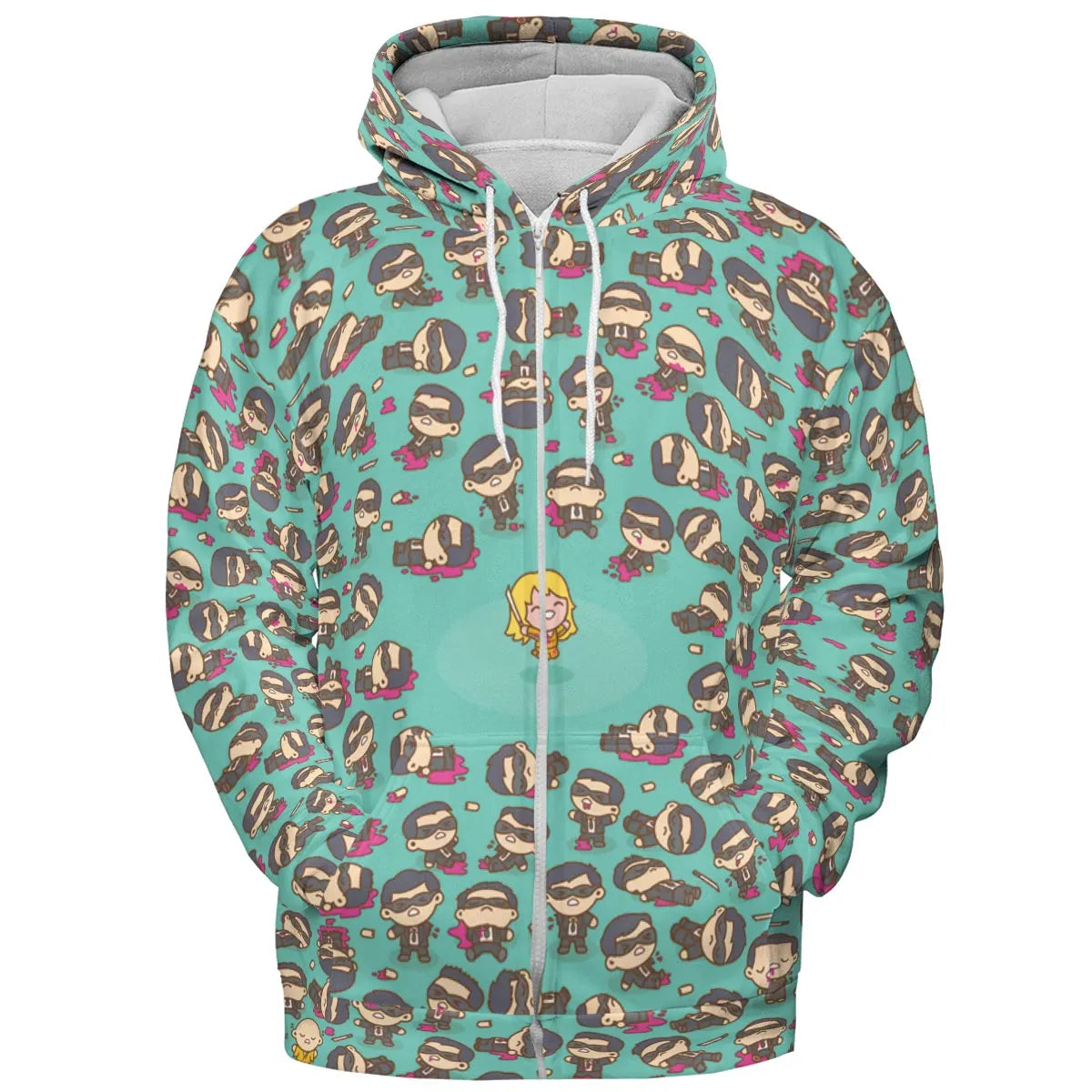 All-over Print Hoodie - RYRCKTF1