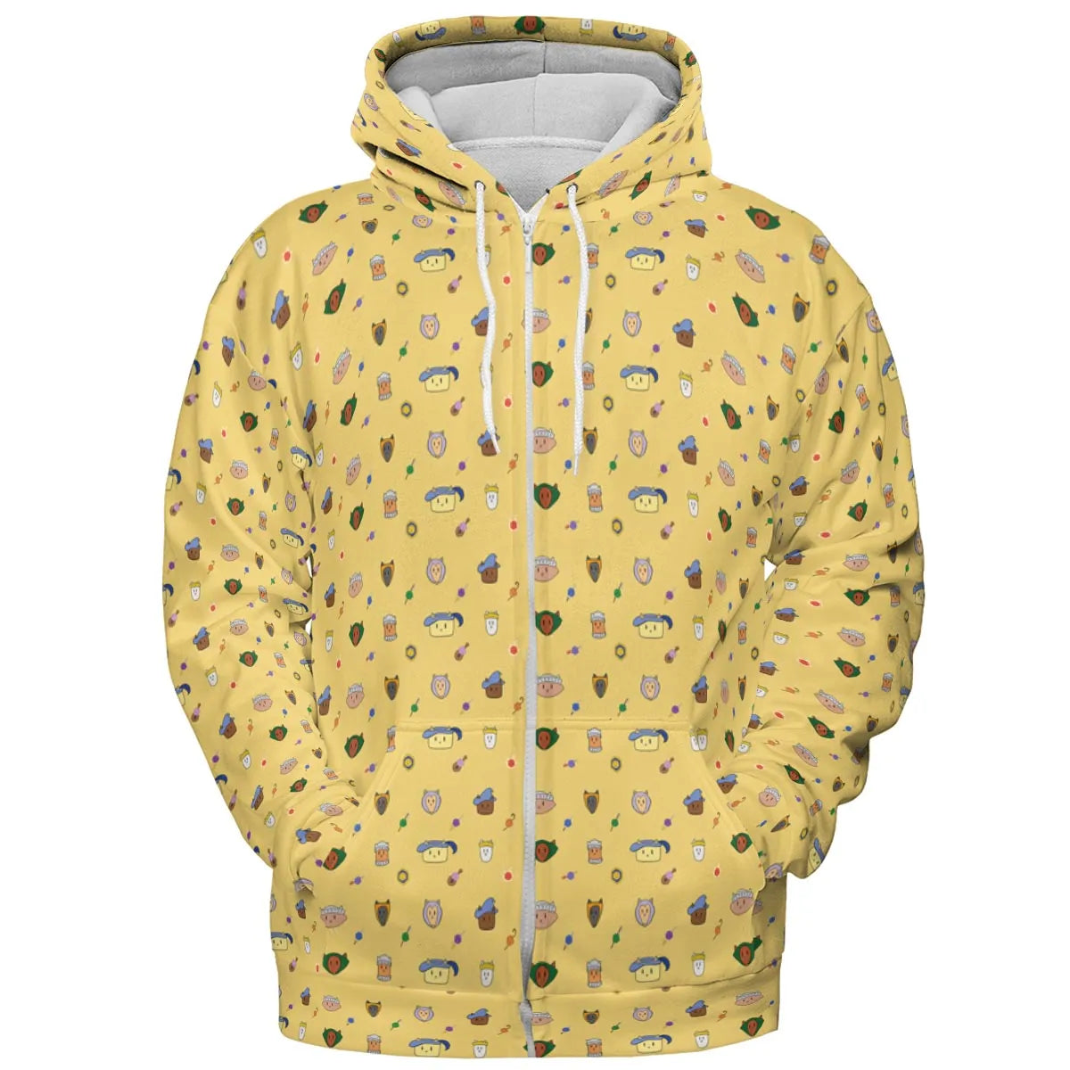 All-over Print Hoodie - 6FK34FYB